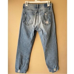 Mother Superior the Tomcat High Waist Straight Jeans True Confessions Size 27